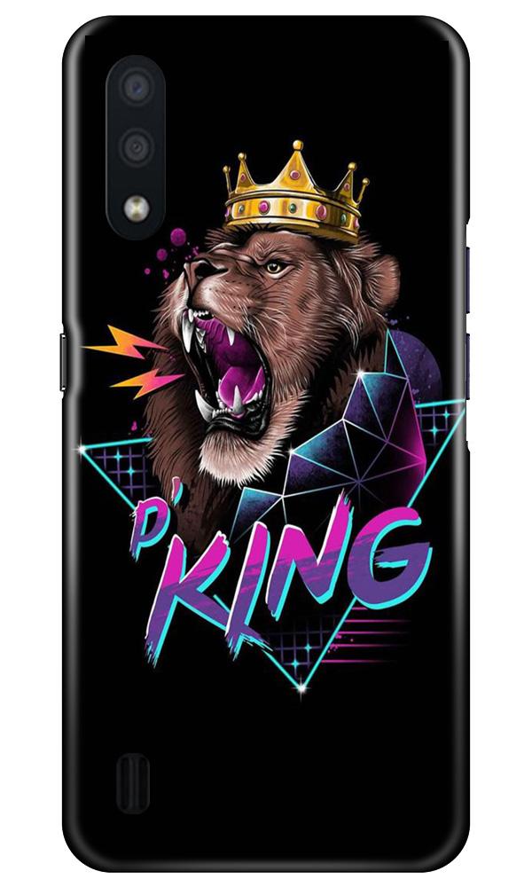 Lion King Mobile Back Case for Samsung Galaxy M01 (Design - 219) Lion King Case for Samsung Galaxy M01 (Design No. 219)