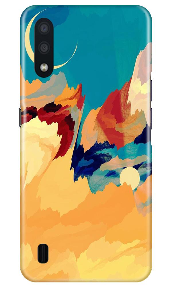 Modern Art Mobile Back Case for Samsung Galaxy M01 (Design - 236) Modern Art Case for Samsung Galaxy M01 (Design No. 236)