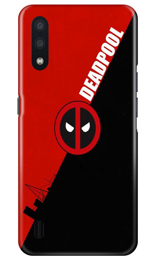 Deadpool Mobile Back Case for Samsung Galaxy M01 (Design - 248) Deadpool Case for Samsung Galaxy M01 (Design No. 248)