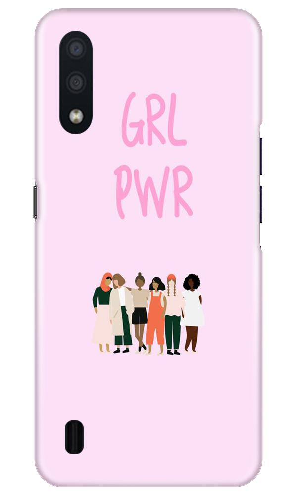 Girl Power Mobile Back Case for Samsung Galaxy M01 (Design - 267) Girl Power Case for Samsung Galaxy M01 (Design No. 267)