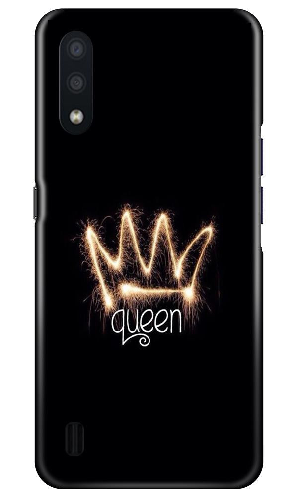 Queen Mobile Back Case for Samsung Galaxy M01 (Design - 270) Queen Case for Samsung Galaxy M01 (Design No. 270)