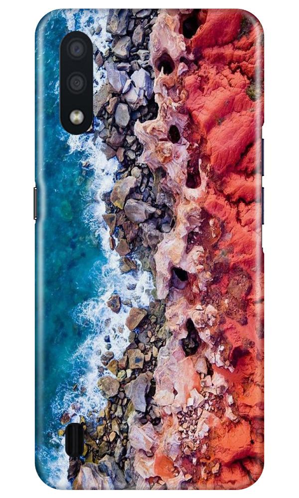 Sea Shore Mobile Back Case for Samsung Galaxy M01 (Design - 273) Sea Shore Case for Samsung Galaxy M01 (Design No. 273)