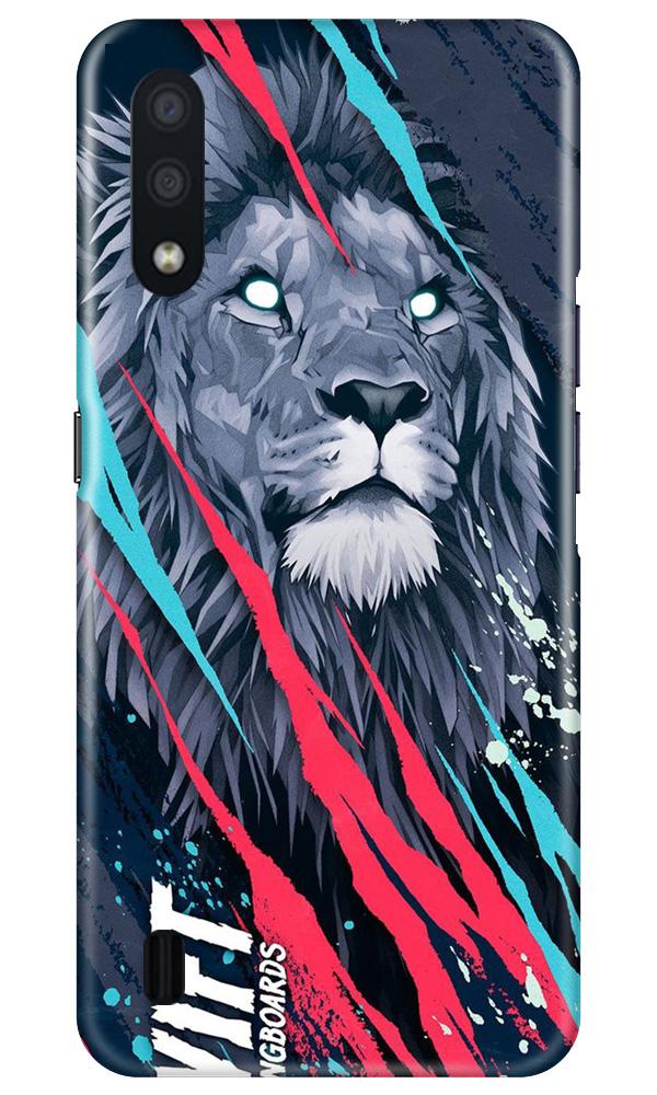 Lion Mobile Back Case for Samsung Galaxy M01 (Design - 278) Lion Case for Samsung Galaxy M01 (Design No. 278)
