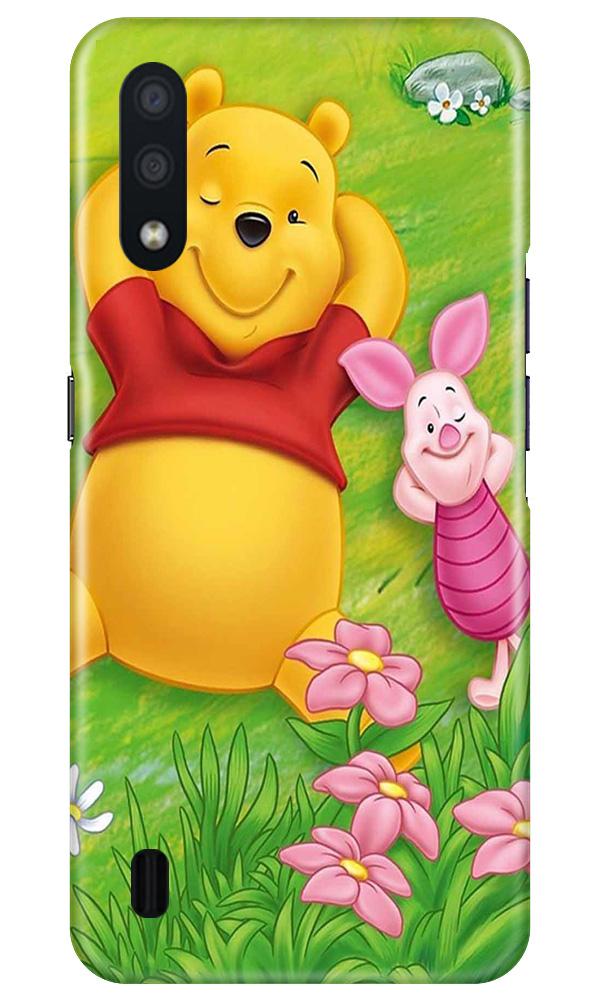 Winnie The Pooh Mobile Back Case for Samsung Galaxy M01 (Design - 348) Winnie The Pooh Mobile Back Case for Samsung Galaxy M01 (Design - 348)