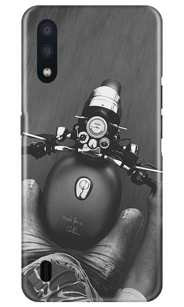 Royal Enfield Mobile Back Case for Samsung Galaxy M01 (Design - 382) Royal Enfield Mobile Back Case for Samsung Galaxy M01 (Design - 382)