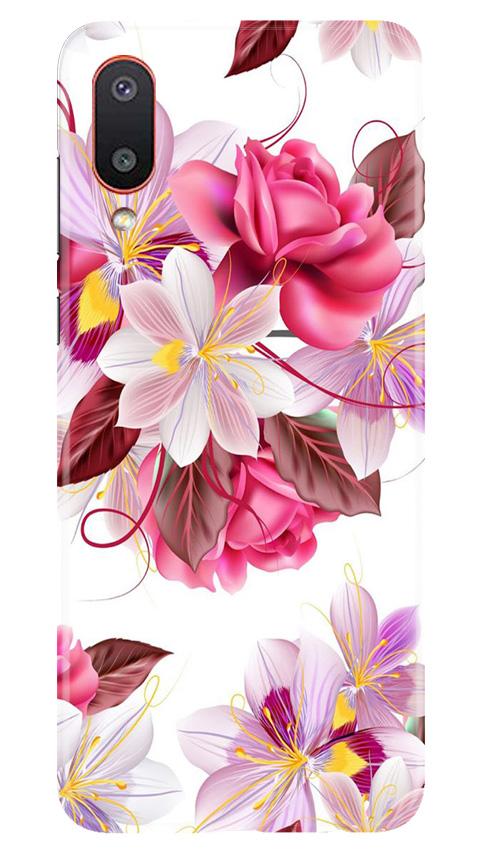 Beautiful flowers Mobile Back Case for Samsung Galaxy M02 (Design - 23) Beautiful flowers Case for Samsung Galaxy M02