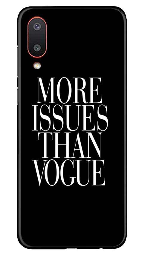 More Issues than Vague Mobile Back Case for Samsung Galaxy M02 (Design - 74) More Issues than Vague Case for Samsung Galaxy M02