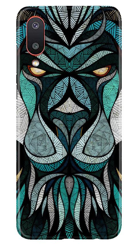 Lion Mobile Back Case for Samsung Galaxy M02 (Design - 97) Lion Case for Samsung Galaxy M02