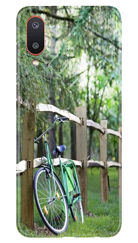Bicycle Mobile Back Case for Samsung Galaxy M02 (Design - 208) Bicycle Case for Samsung Galaxy M02 (Design No. 208)