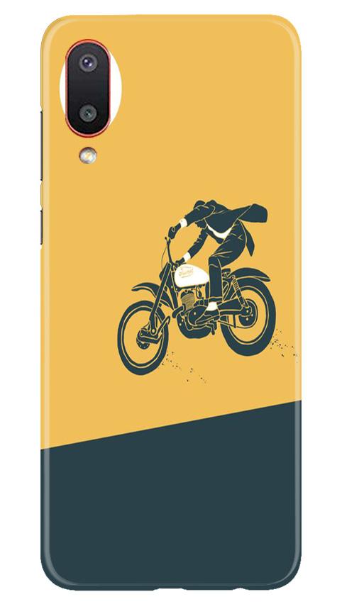 Bike Lovers Mobile Back Case for Samsung Galaxy M02 (Design - 256) Bike Lovers Case for Samsung Galaxy M02 (Design No. 256)
