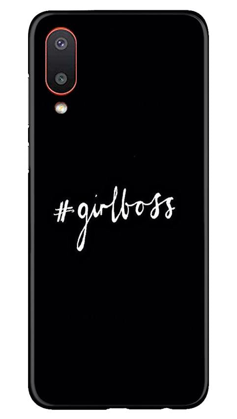 #GirlBoss Mobile Back Case for Samsung M02 (Design - 266) #GirlBoss Case for Samsung M02 (Design No. 266)