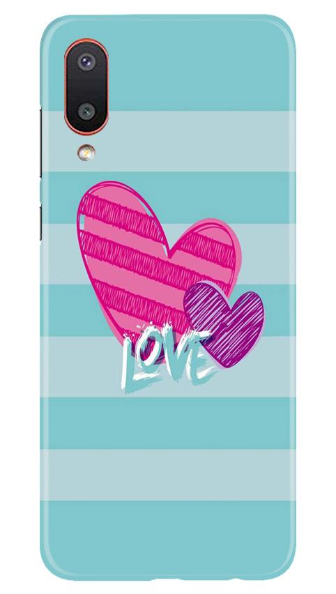 Love Mobile Back Case for Samsung Galaxy M02 (Design 299