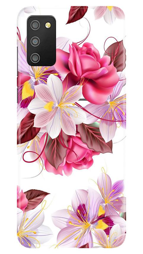 Beautiful flowers Mobile Back Case for Samsung Galaxy M02s (Design - 23) Beautiful flowers Case for Samsung Galaxy M02s