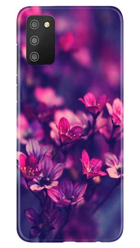 flowers Mobile Back Case for Samsung Galaxy F02s (Design - 25) flowers Case for Samsung Galaxy F02s