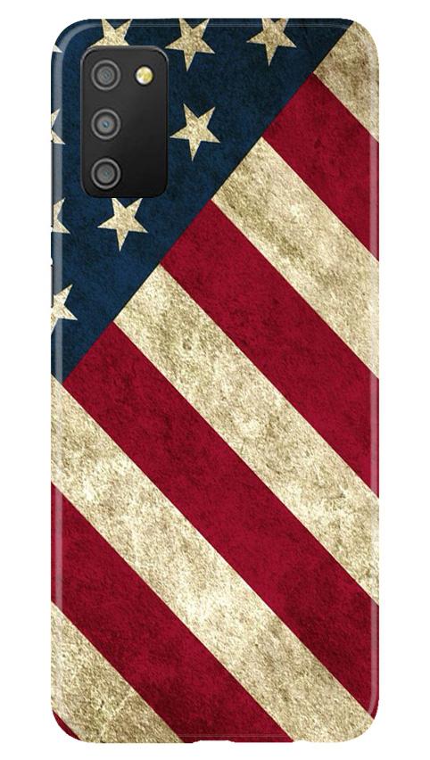 America Mobile Back Case for Samsung Galaxy M02s (Design - 79) America Case for Samsung Galaxy M02s