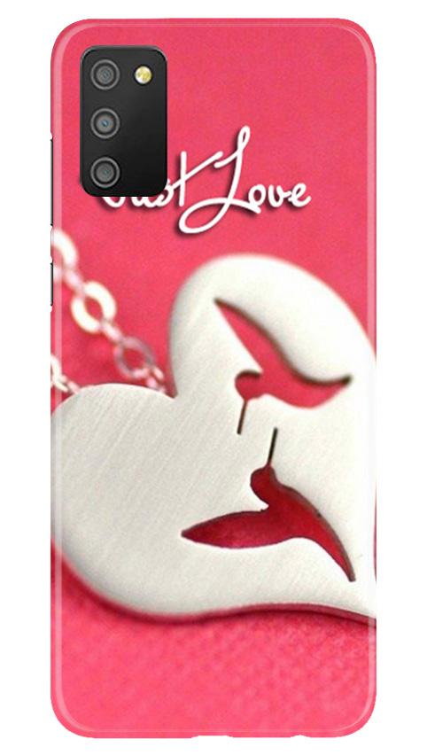 Just love Mobile Back Case for Samsung Galaxy F02s (Design - 88) Just love Case for Samsung Galaxy F02s