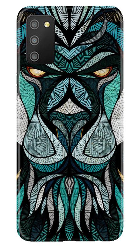 Lion Mobile Back Case for Samsung Galaxy M02s (Design - 97) Lion Case for Samsung Galaxy M02s
