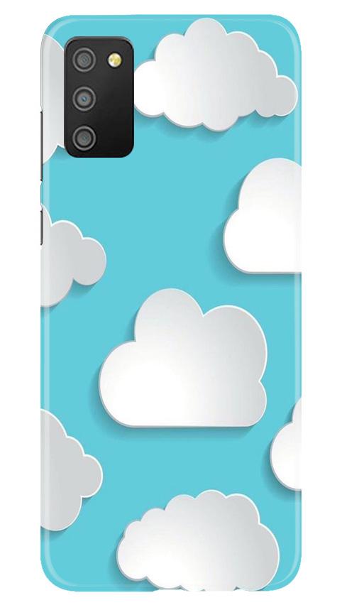 Clouds Mobile Back Case for Samsung Galaxy M02s (Design - 210) Clouds Case for Samsung Galaxy M02s (Design No. 210)