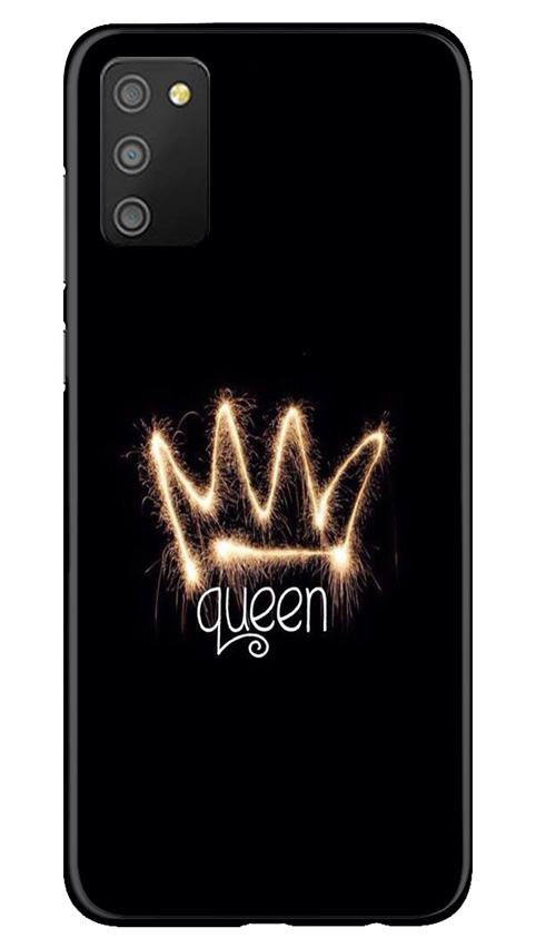 Queen Mobile Back Case for Samsung Galaxy F02s (Design - 270) Queen Case for Samsung Galaxy F02s (Design No. 270)