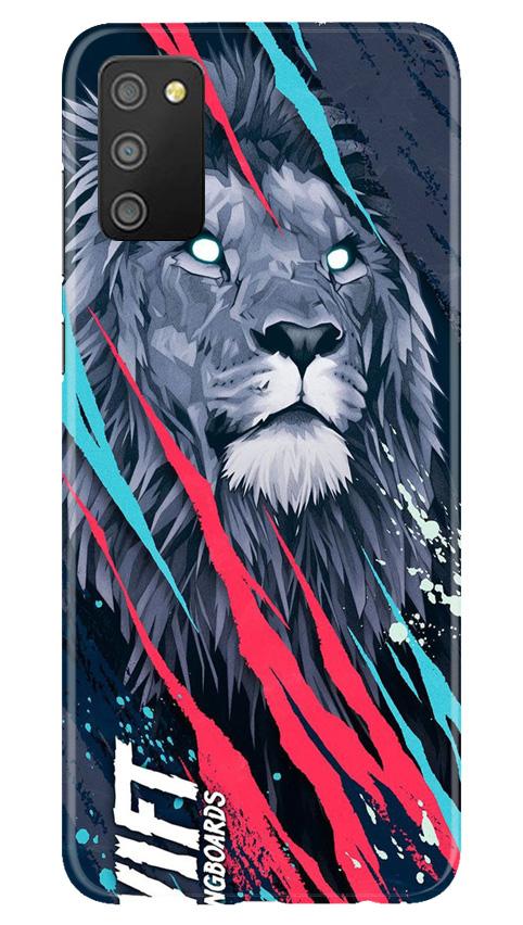 Lion Mobile Back Case for Samsung Galaxy F02s (Design - 278) Lion Case for Samsung Galaxy F02s (Design No. 278)