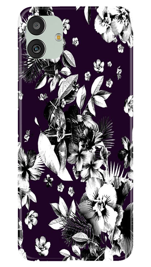 white flowers Mobile Back Case for Samsung Galaxy M13 5G (Design - 7) white flowers Case for Samsung Galaxy M13 5G