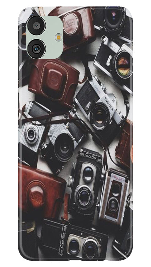 Cameras Mobile Back Case for Samsung Galaxy M13 5G (Design - 57) Cameras Case for Samsung Galaxy M13 5G