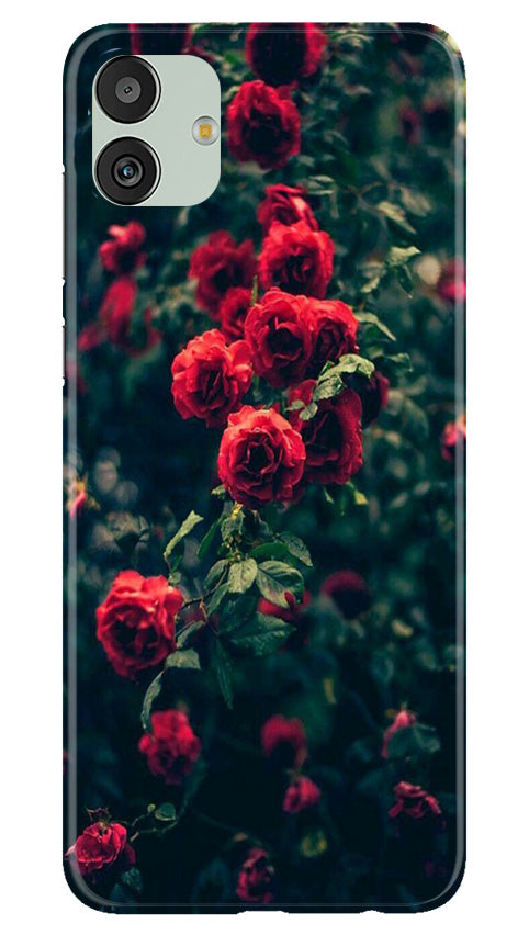 Red Rose Mobile Back Case for Samsung Galaxy M13 5G (Design - 66) Red Rose Case for Samsung Galaxy M13 5G