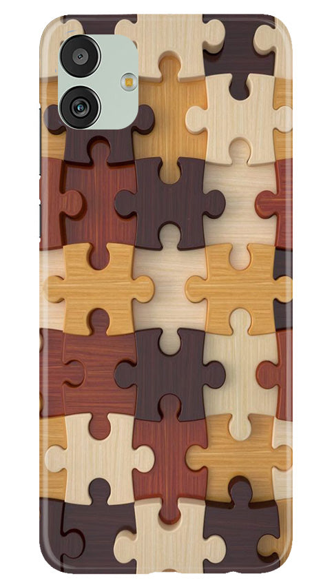 Puzzle Pattern Mobile Back Case for Samsung Galaxy M13 5G (Design - 186) Puzzle Pattern Case for Samsung Galaxy M13 5G (Design No. 186)