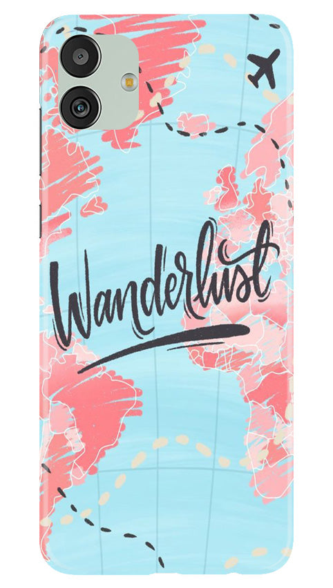 Wonderlust Travel Mobile Back Case for Samsung Galaxy M13 5G (Design - 192) Wonderlust Travel Case for Samsung Galaxy M13 5G (Design No. 192)