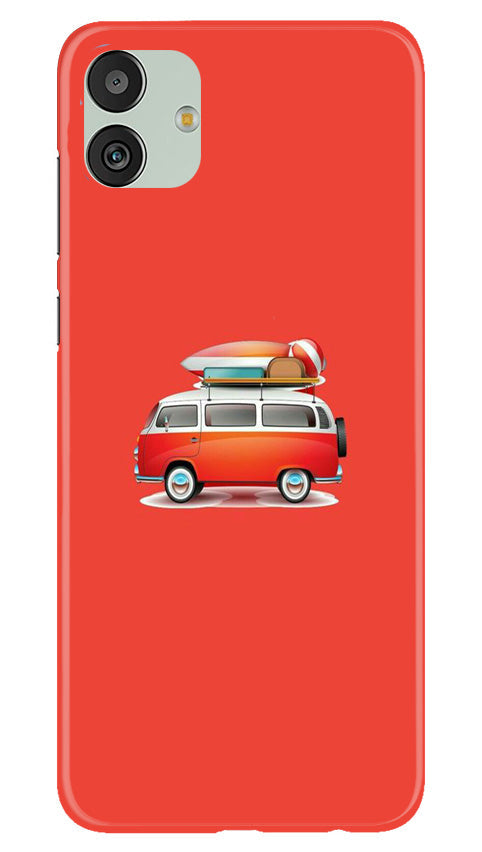 Travel Bus Mobile Back Case for Samsung Galaxy M13 5G (Design - 227) Travel Bus Case for Samsung Galaxy M13 5G (Design No. 227)