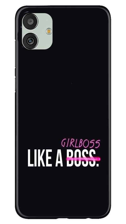 Like a Girl Boss Mobile Back Case for Samsung Galaxy M13 5G (Design - 234) Like a Girl Boss Case for Samsung Galaxy M13 5G (Design No. 234)