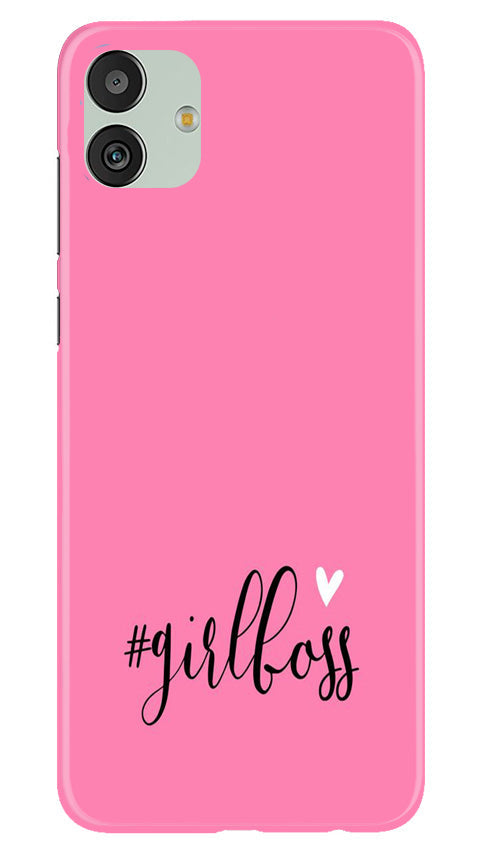Girl Boss Pink Mobile Back Case for Samsung Galaxy M13 5G (Design - 238) Girl Boss Pink Case for Samsung Galaxy M13 5G (Design No. 238)