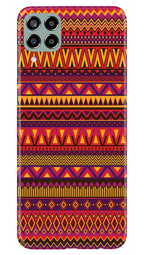 Zigzag line pattern2 Mobile Back Case for Samsung Galaxy M33 5G (Design - 10) Zigzag line pattern2 Case for Samsung Galaxy M33 5G