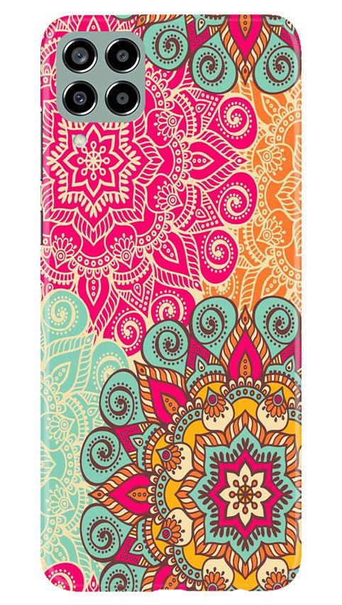 Rangoli art2 Mobile Back Case for Samsung Galaxy M33 5G (Design - 29) Rangoli art2 Case for Samsung Galaxy M33 5G