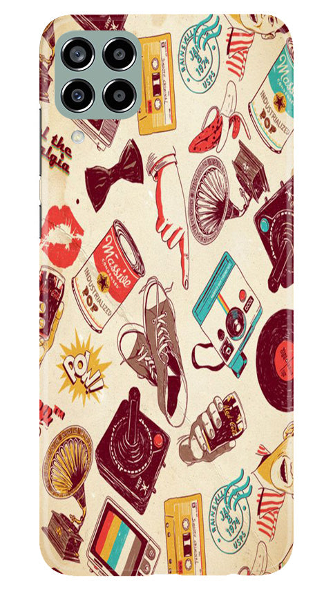 Vintage Mobile Back Case for Samsung Galaxy M33 5G (Design - 35) Vintage Case for Samsung Galaxy M33 5G