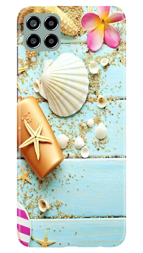 Sea Shells Mobile Back Case for Samsung Galaxy M33 5G (Design - 63) Sea Shells Case for Samsung Galaxy M33 5G