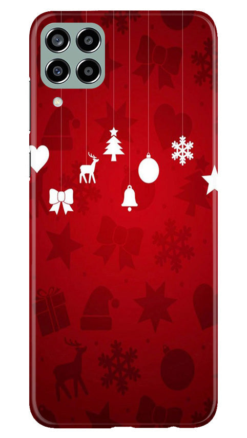Christmas Mobile Back Case for Samsung Galaxy M33 5G (Design - 78) Christmas Case for Samsung Galaxy M33 5G