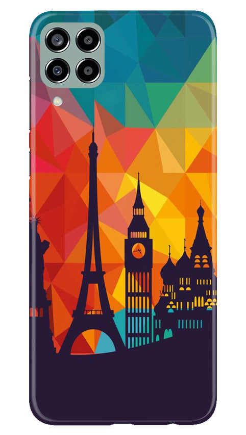 Eiffel Tower2 Mobile Back Case for Samsung Galaxy M33 5G (Design - 91) Eiffel Tower2 Case for Samsung Galaxy M33 5G