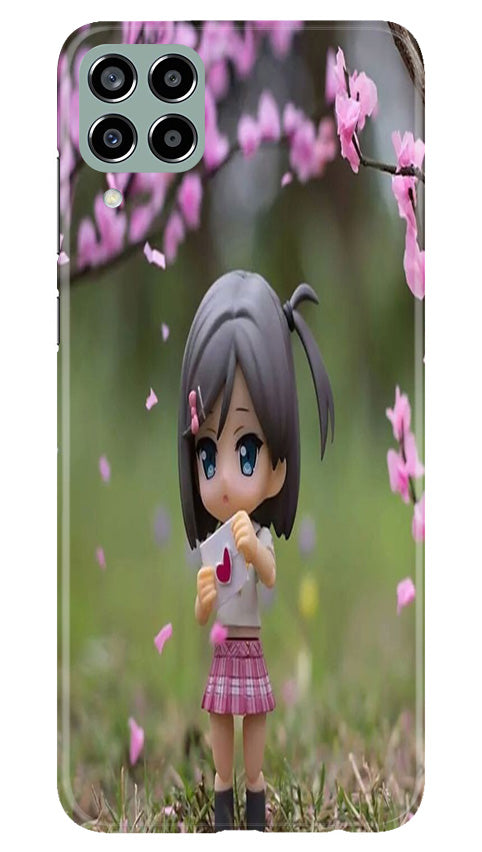 Cute Girl Mobile Back Case for Samsung Galaxy M33 5G (Design - 92) Cute Girl Case for Samsung Galaxy M33 5G