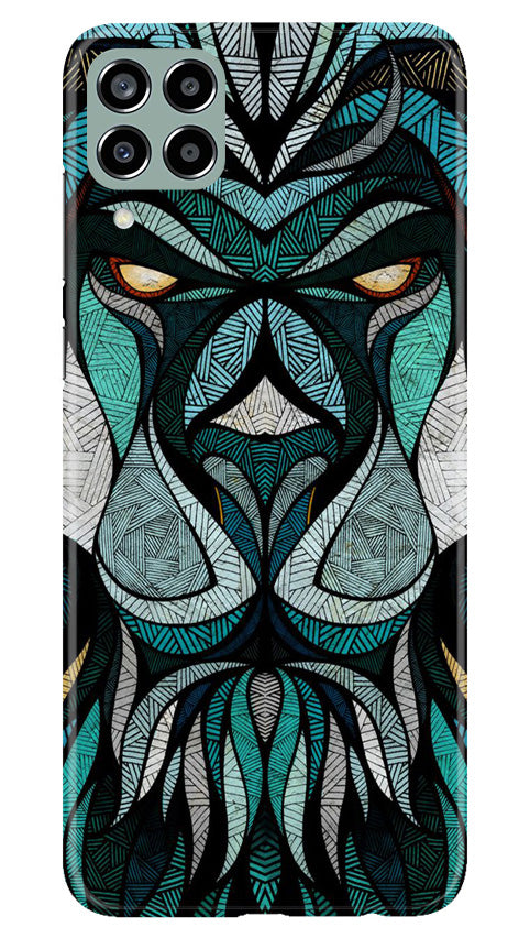Lion Mobile Back Case for Samsung Galaxy M33 5G (Design - 97) Lion Case for Samsung Galaxy M33 5G