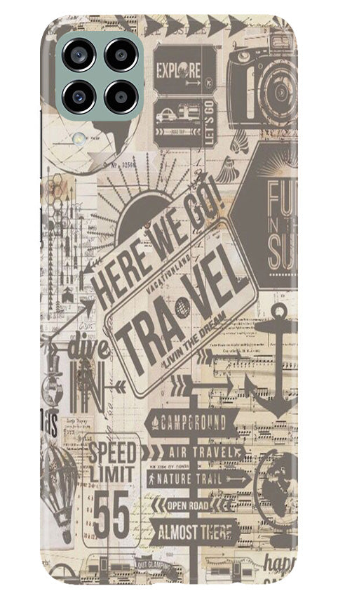 Travel Mobile Back Case for Samsung Galaxy M33 5G (Design - 104) Travel Case for Samsung Galaxy M33 5G (Design - 104)