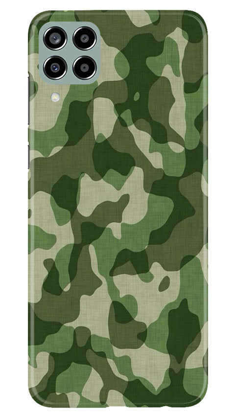 Army Camouflage Mobile Back Case for Samsung Galaxy M33 5G (Design - 106) Army Camouflage Case for Samsung Galaxy M33 5G (Design - 106)