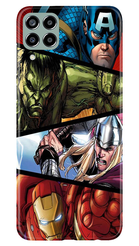 Avengers Superhero Mobile Back Case for Samsung Galaxy M33 5G (Design - 124) Avengers Superhero Case for Samsung Galaxy M33 5G (Design - 124)