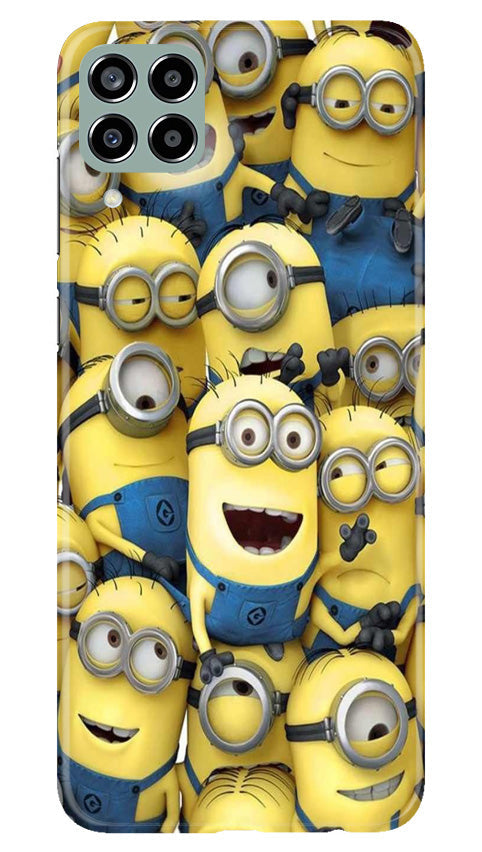 Minions Mobile Back Case for Samsung Galaxy M33 5G (Design - 127) Minions Case for Samsung Galaxy M33 5G (Design - 127)