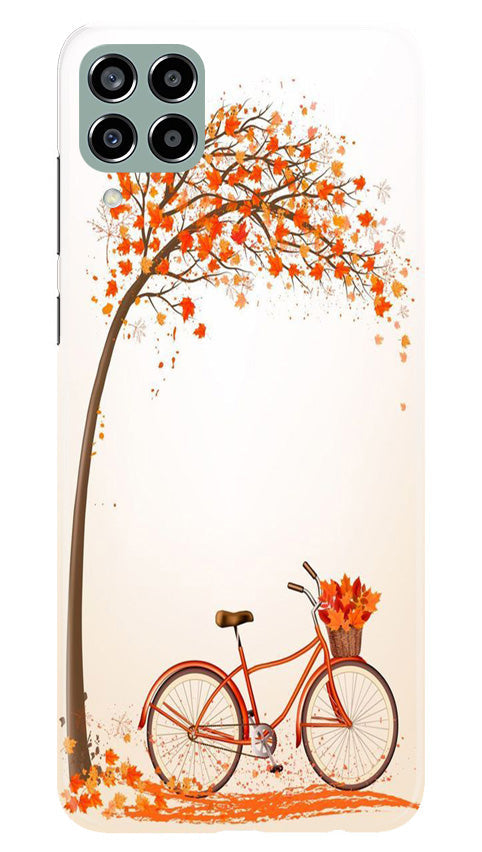 Bicycle Mobile Back Case for Samsung Galaxy M33 5G (Design - 161) Bicycle Case for Samsung Galaxy M33 5G (Design - 161)