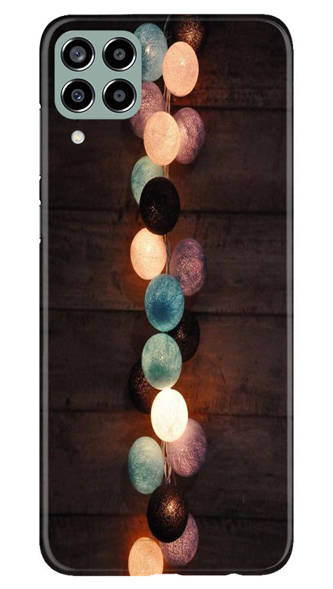 Party Lights Mobile Back Case for Samsung Galaxy M33 5G (Design - 178) Party Lights Case for Samsung Galaxy M33 5G (Design No. 178)