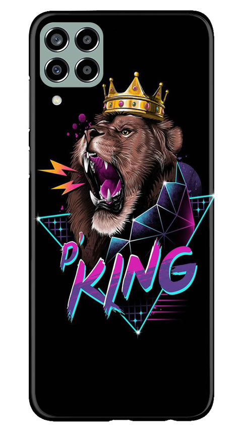 Lion King Mobile Back Case for Samsung Galaxy M33 5G (Design - 188) Lion King Case for Samsung Galaxy M33 5G (Design No. 188)