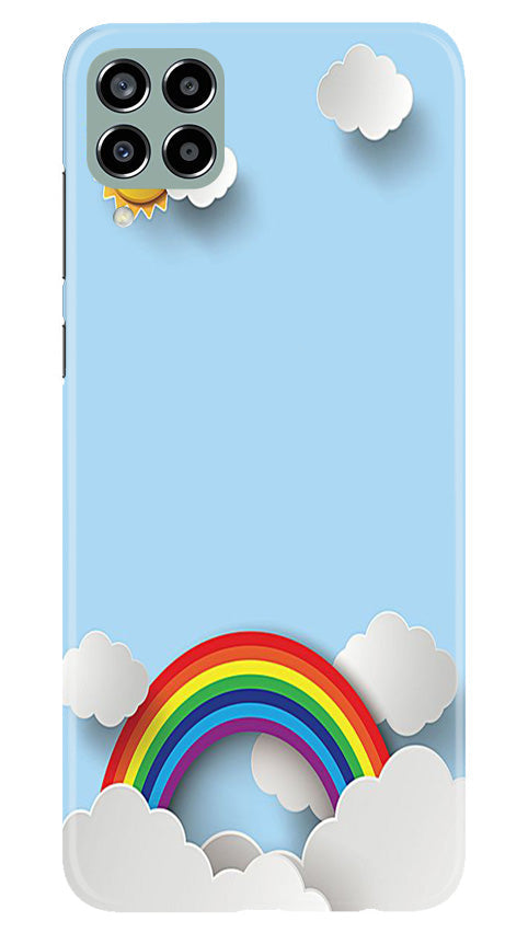 Rainbow Mobile Back Case for Samsung Galaxy M33 5G (Design - 194) Rainbow Case for Samsung Galaxy M33 5G (Design No. 194)