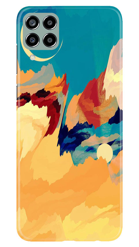 Modern Art Mobile Back Case for Samsung Galaxy M33 5G (Design - 205) Modern Art Case for Samsung Galaxy M33 5G (Design No. 205)