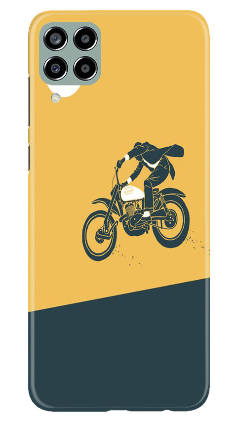 Bike Lovers Mobile Back Case for Samsung Galaxy M33 5G (Design - 225) Bike Lovers Case for Samsung Galaxy M33 5G (Design No. 225)